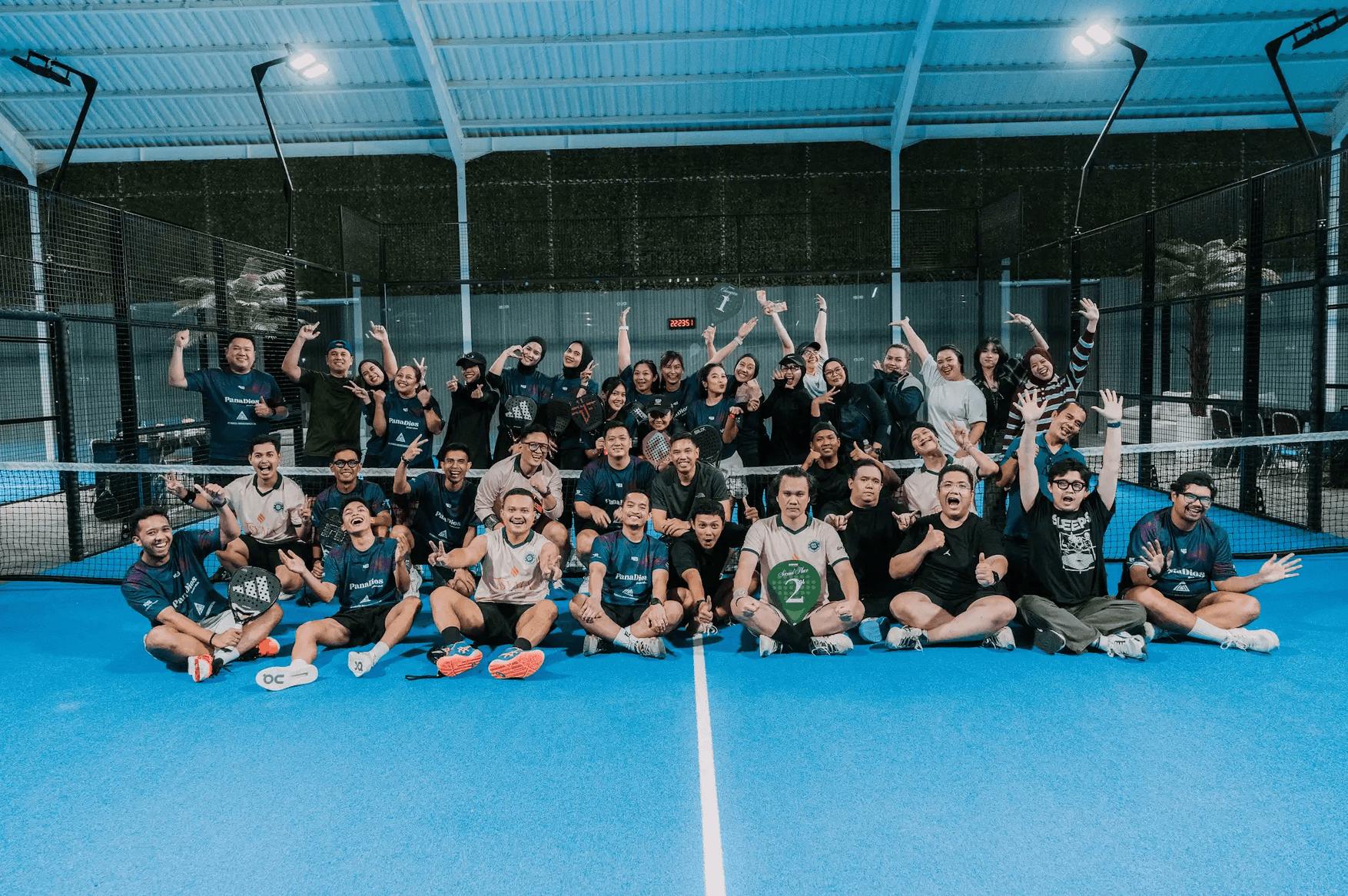 Midwest Padel Club court and community