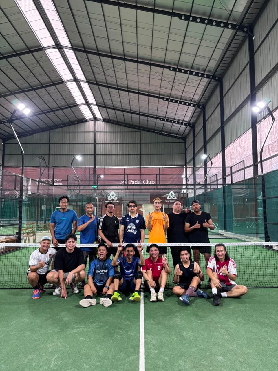 Midwest Padel Club members lounge