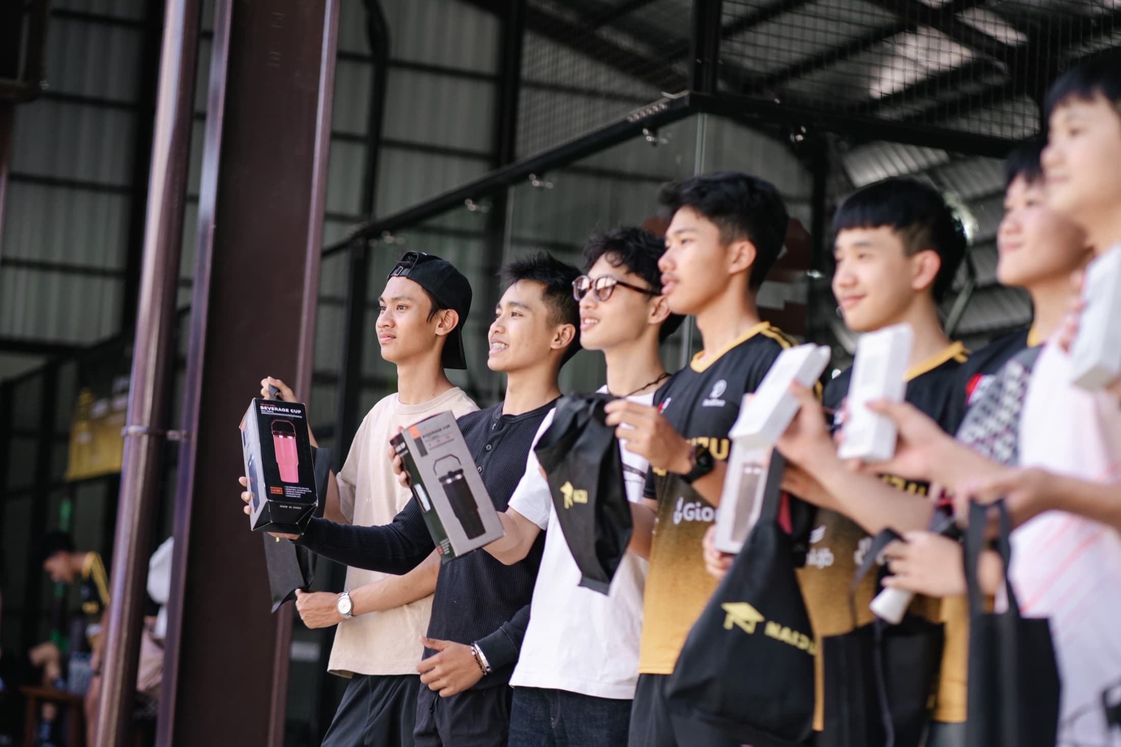 Naiju Student Open participants after the tournament
